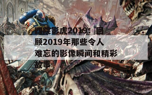 四院影虎2019：回顾2019年那些令人难忘的影像瞬间和精彩故事