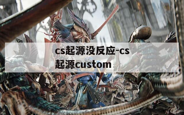 cs起源没反应-cs起源custom