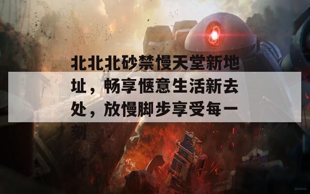 北北北砂禁慢天堂新地址，畅享惬意生活新去处，放慢脚步享受每一刻