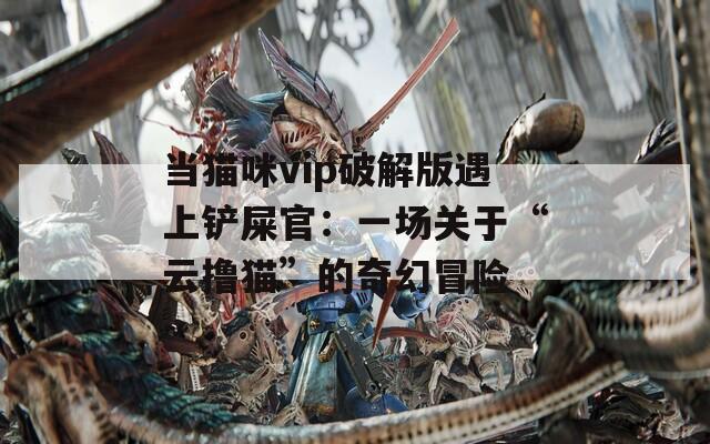当猫咪vip破解版遇上铲屎官：一场关于“云撸猫”的奇幻冒险
